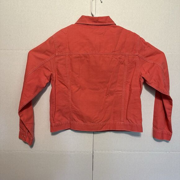 Eddie Bauer Denim‎ Jacket Size Large Women’s Pink - Picture 5 of 6